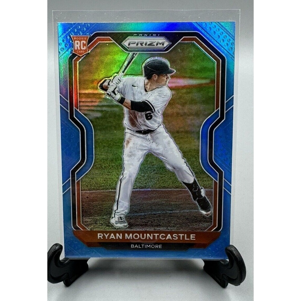 2021 Panini Prizm Ryan Mountcastle Carolina Blue Prizm Rookie‎ RC - Orioles